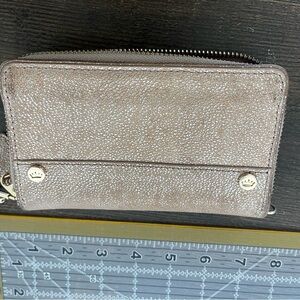 Gold silver wristlet